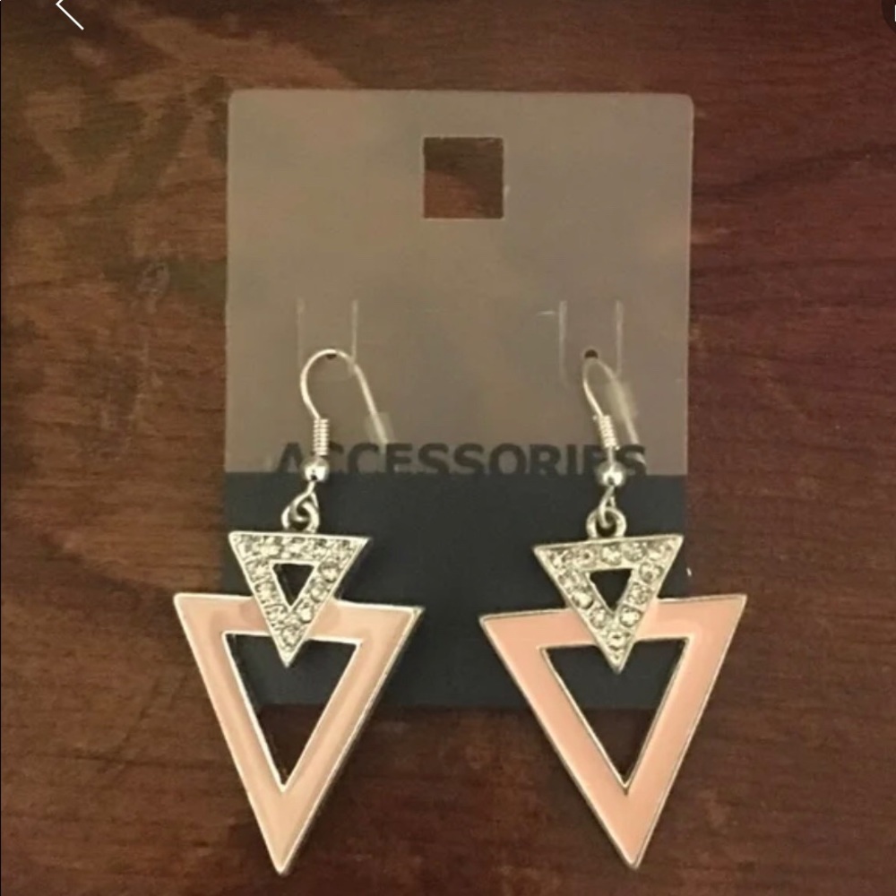 Kate spade rose gold bow earrings